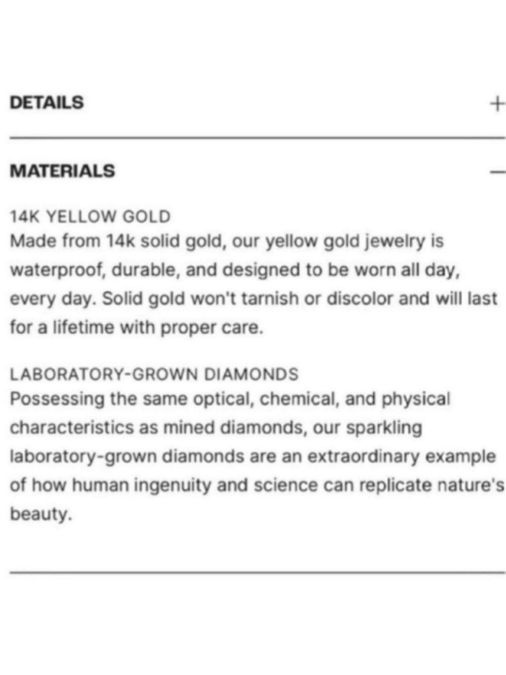 BRUNA THE LABEL LAB-GROWN DIAMOND LETTER CHARM - Picture 9 of 10